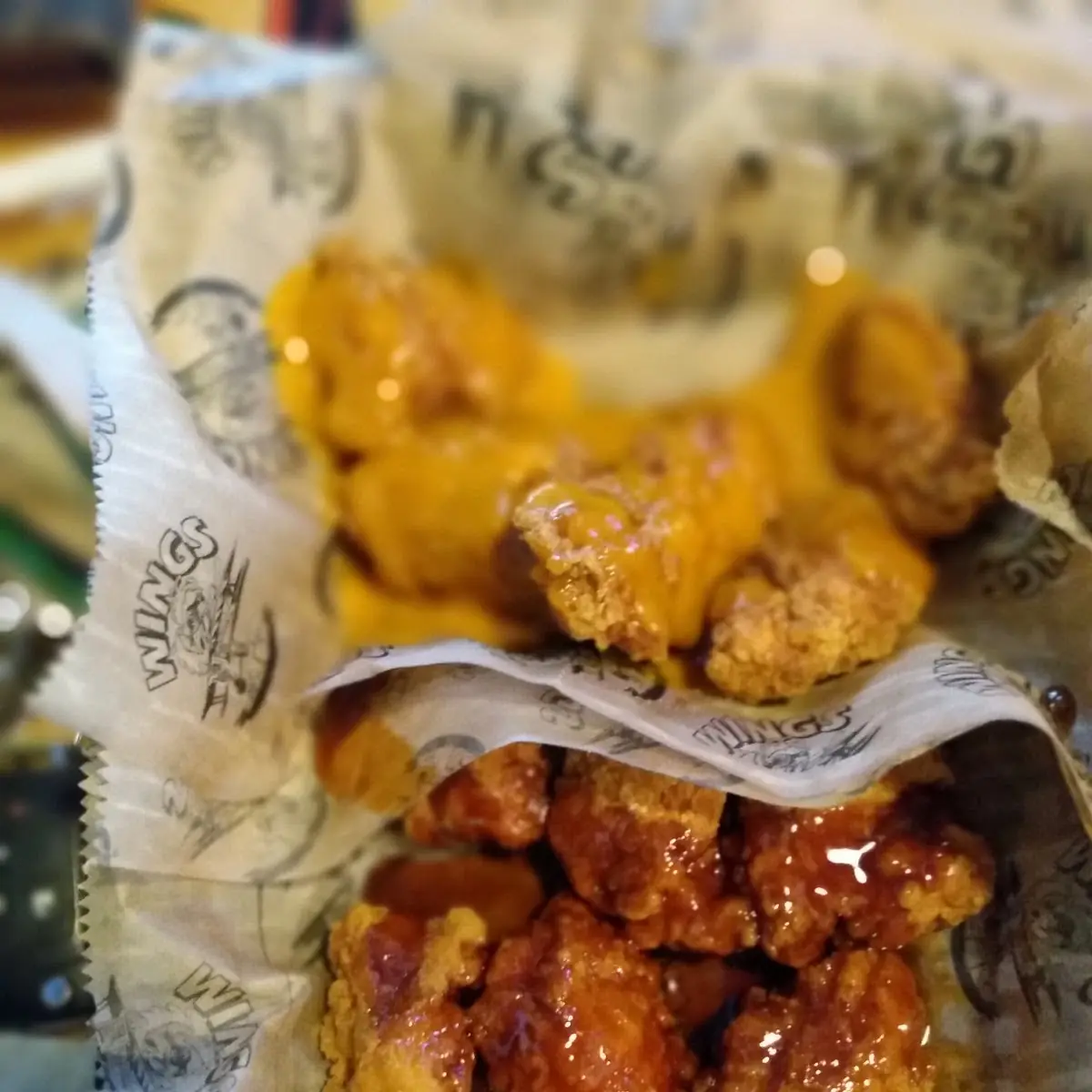 Boneless Wings Maholo-Que Garlic Parmesan