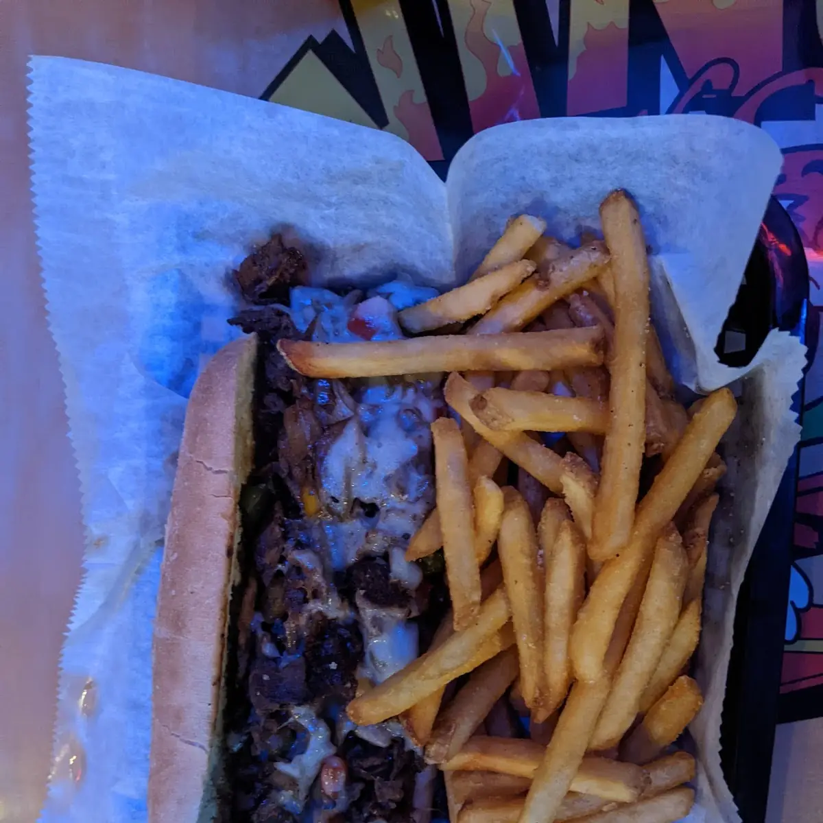 Philly Cheese Steak Sandwich