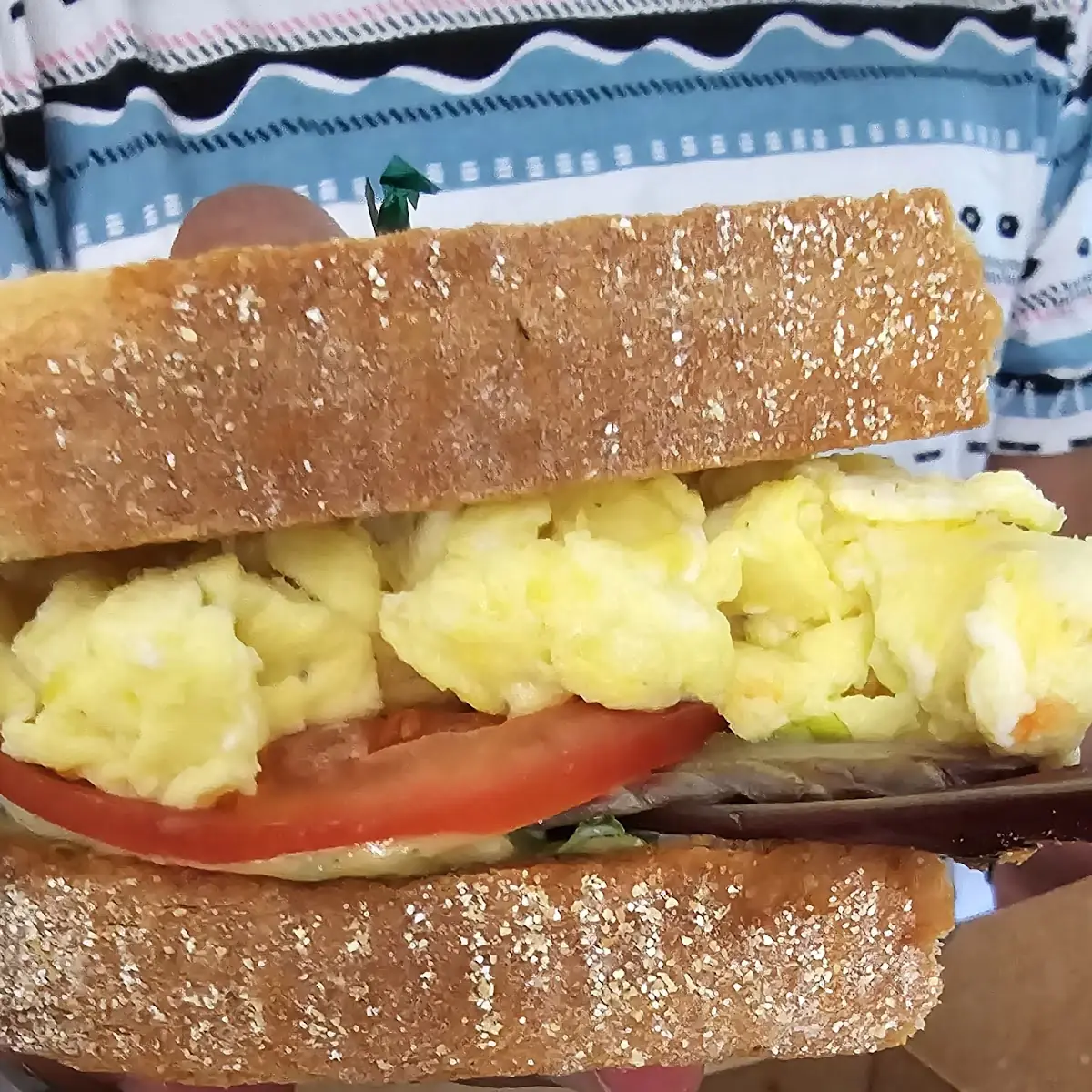 Hangry Girl Breakfast Sandwich