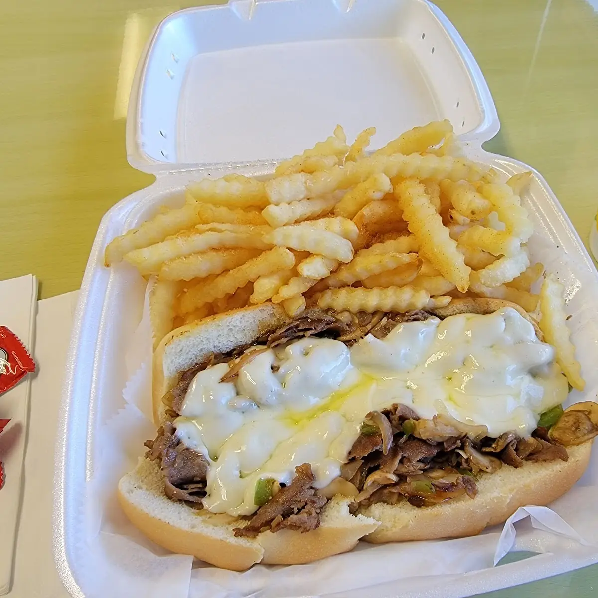 Philly Cheese Steak Combo