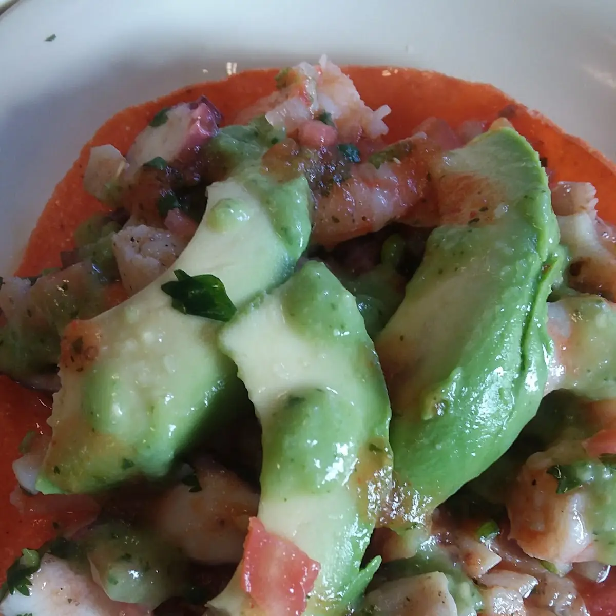 Ceviche Tostada