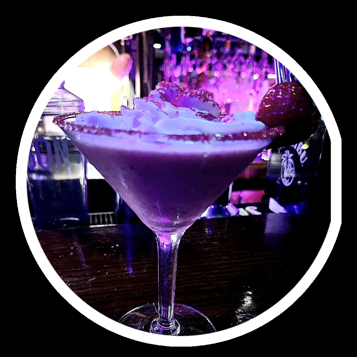 Frozen Strawberry Cheesecake Martini