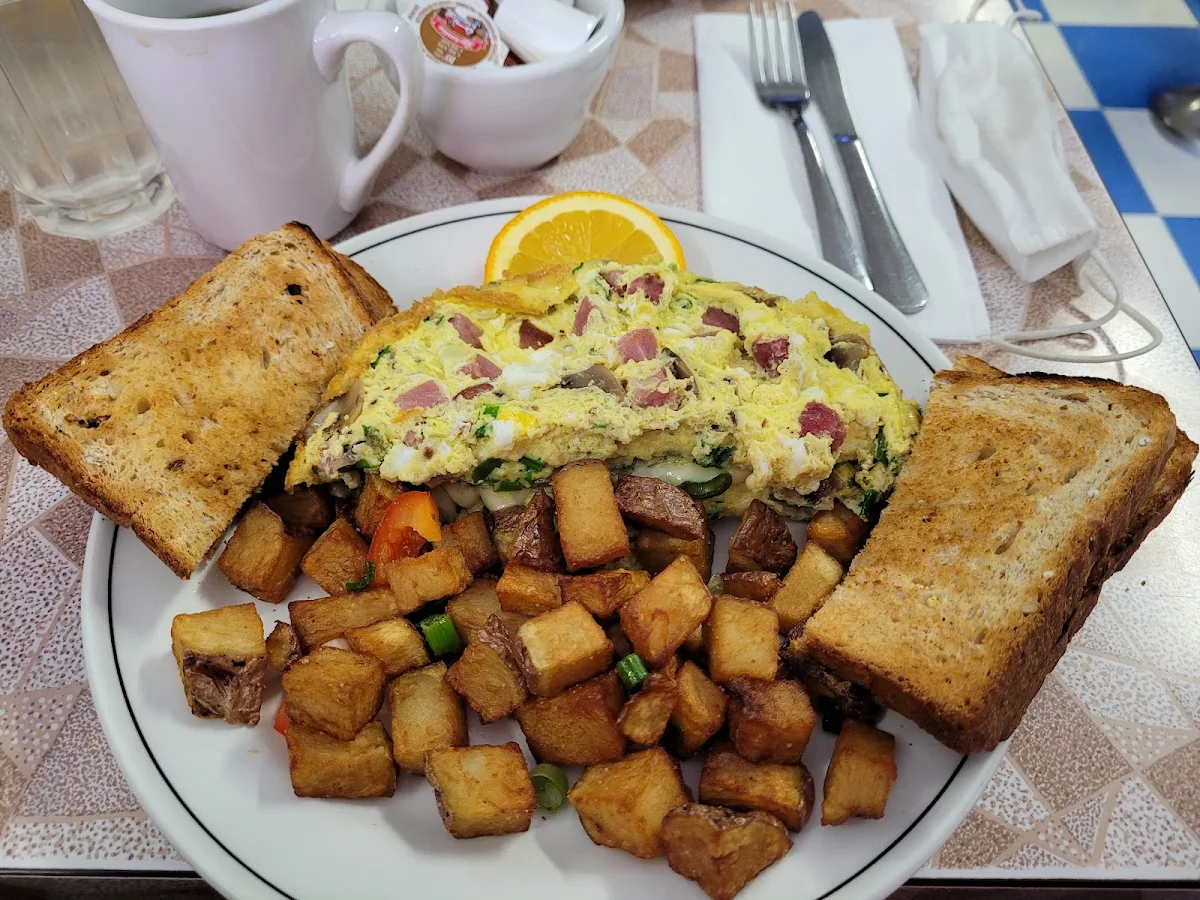 Loaded Omelette, Park Cafe
