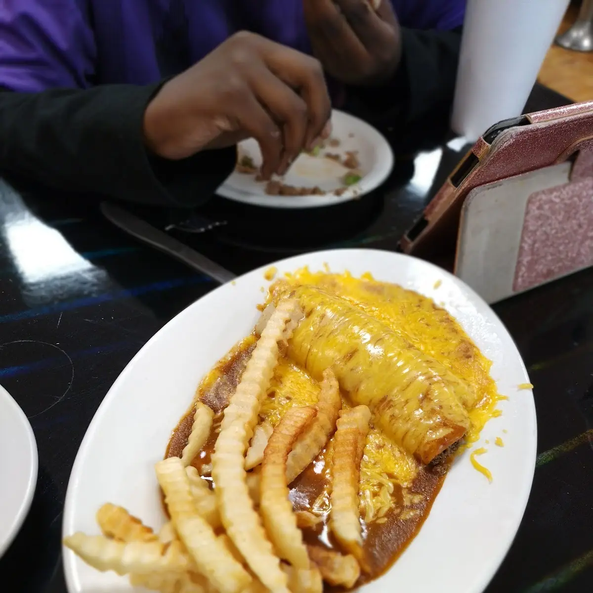 Children's Beef Enchilada Plate