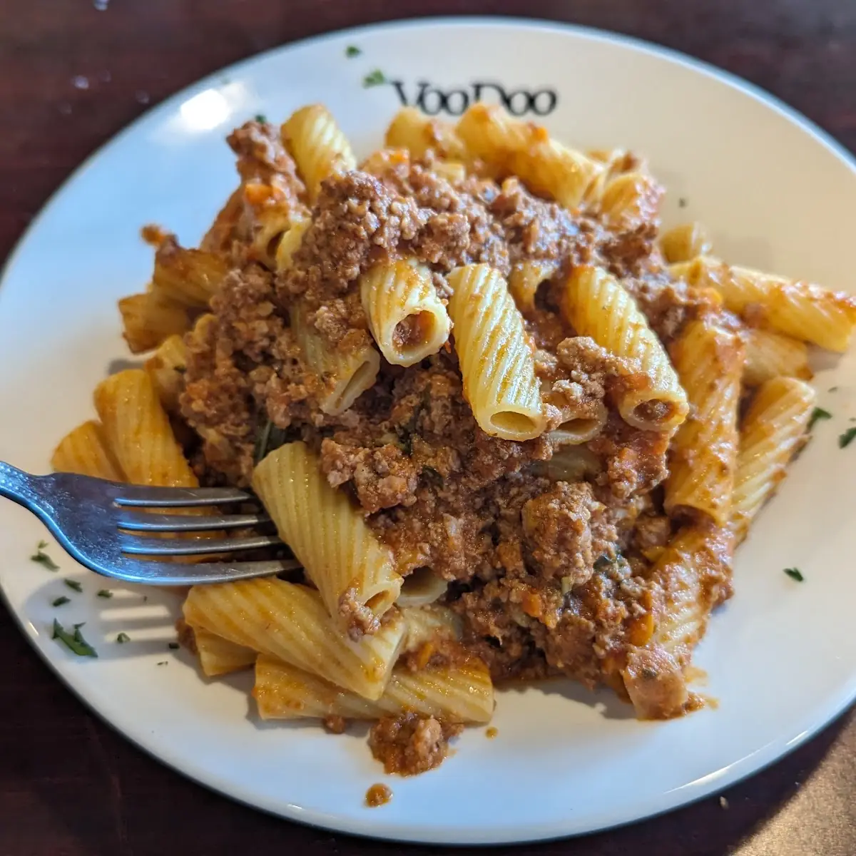 Pasta Rigatoni Bolognese