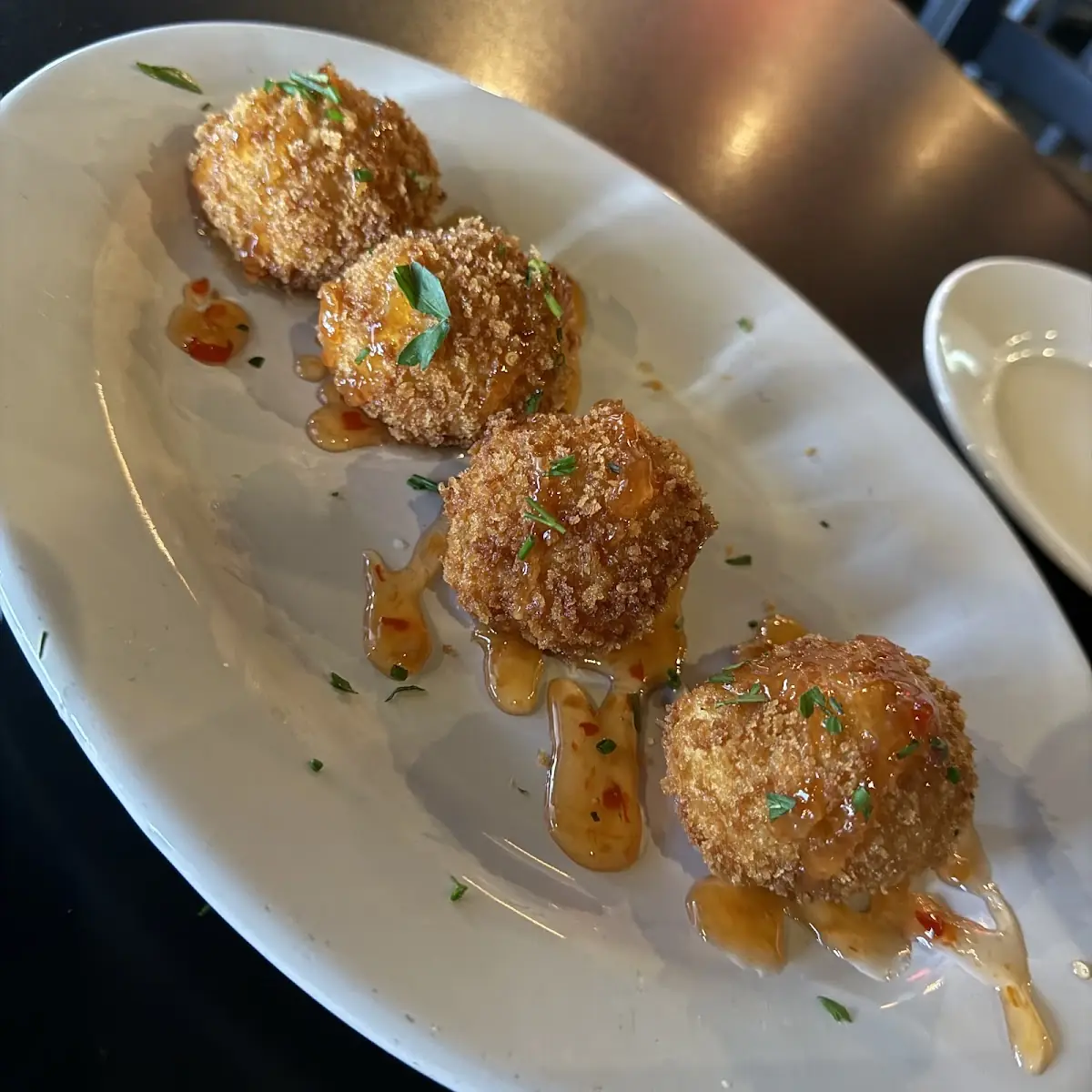 Crab Rangoon Fritters