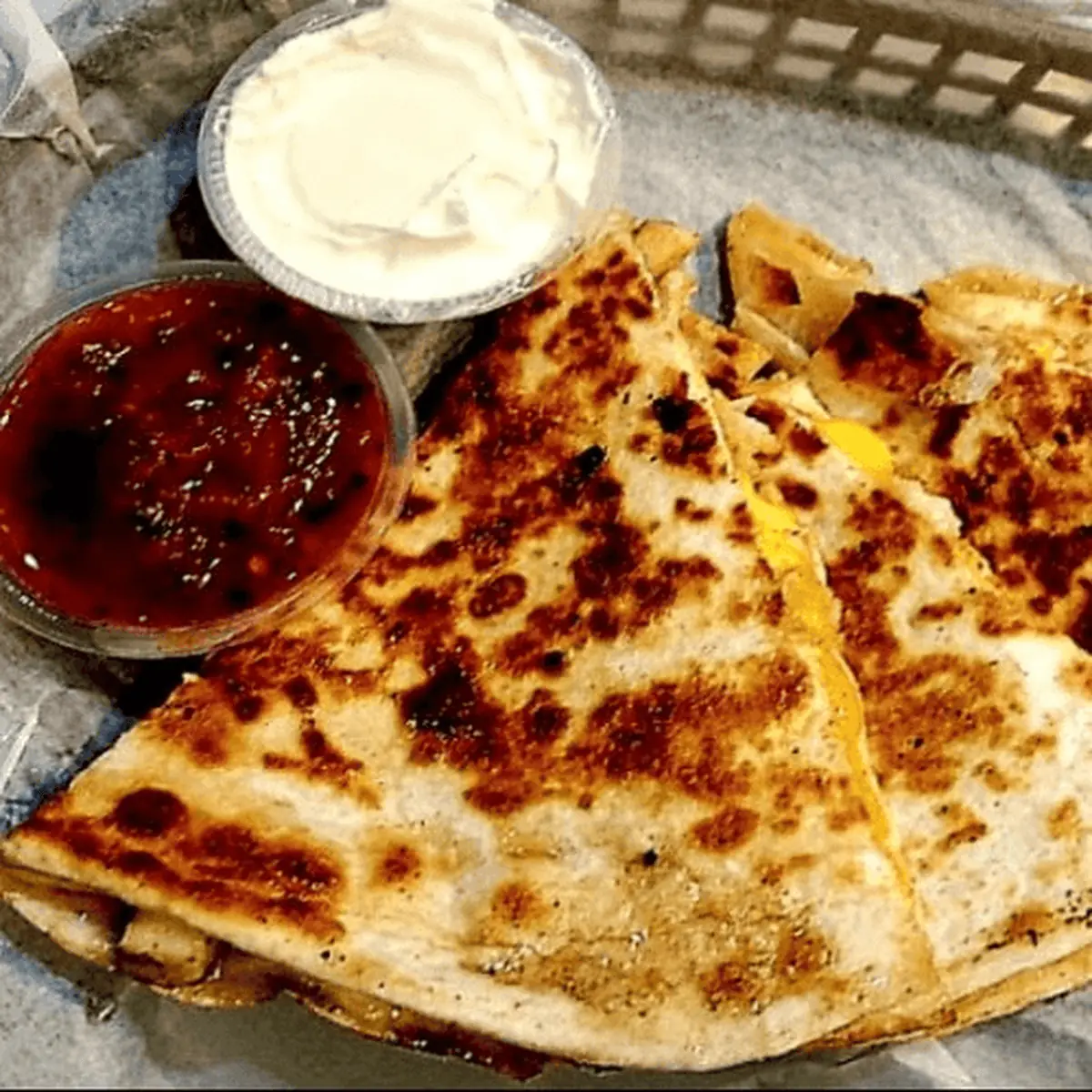 Grilled Chicken Quesadilla