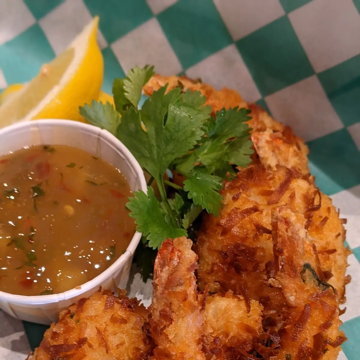 Coconut Shrimp Basket