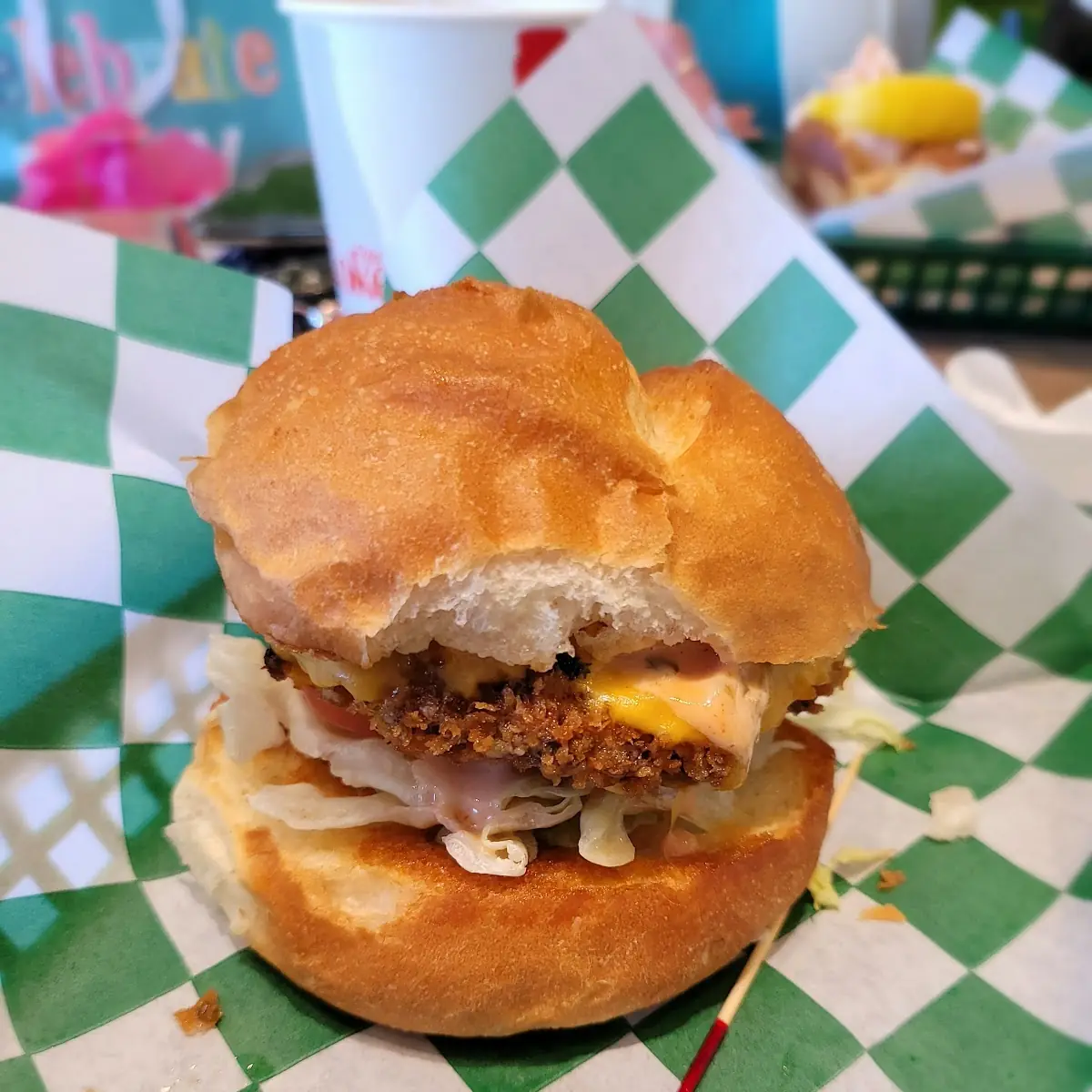 Deep Fried Burger