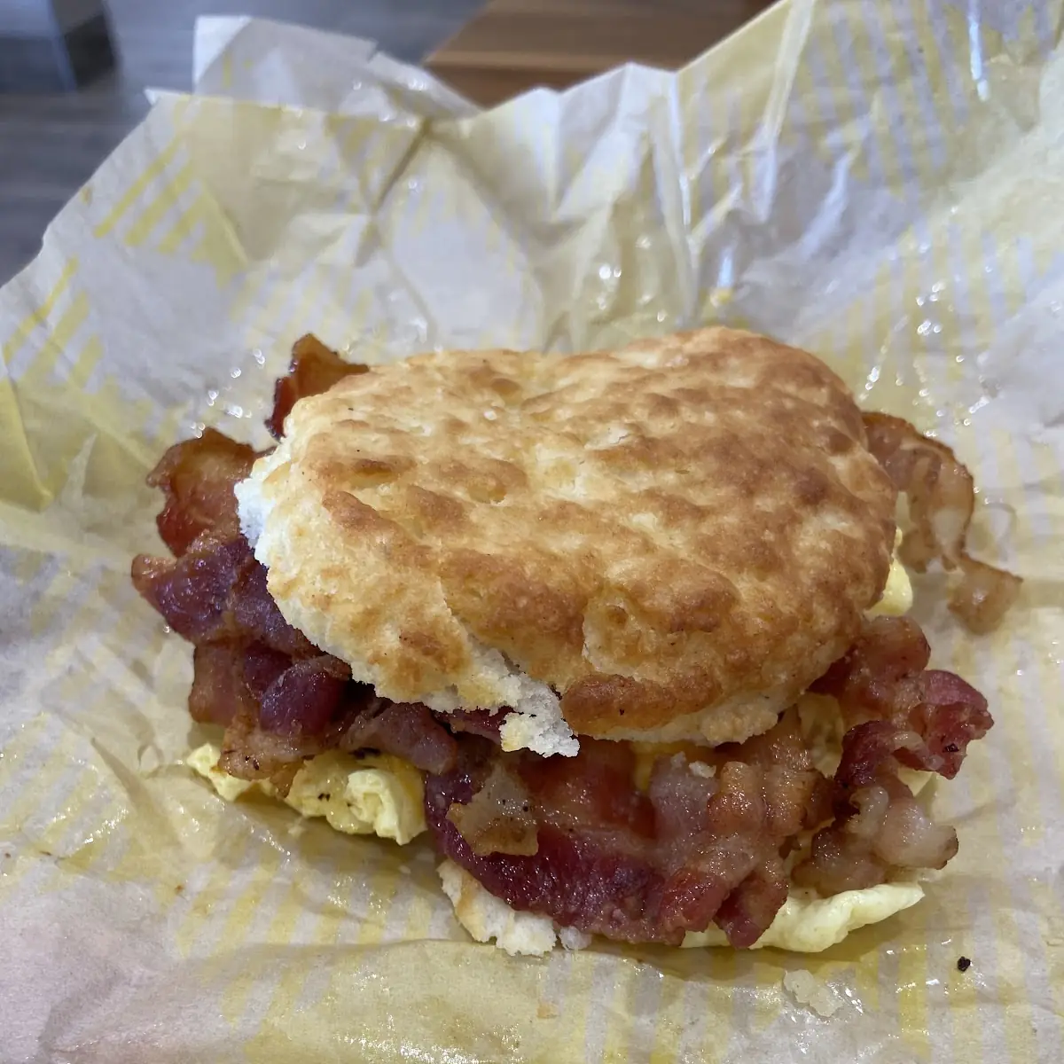 Bacon Egg & Cheese Biscuit