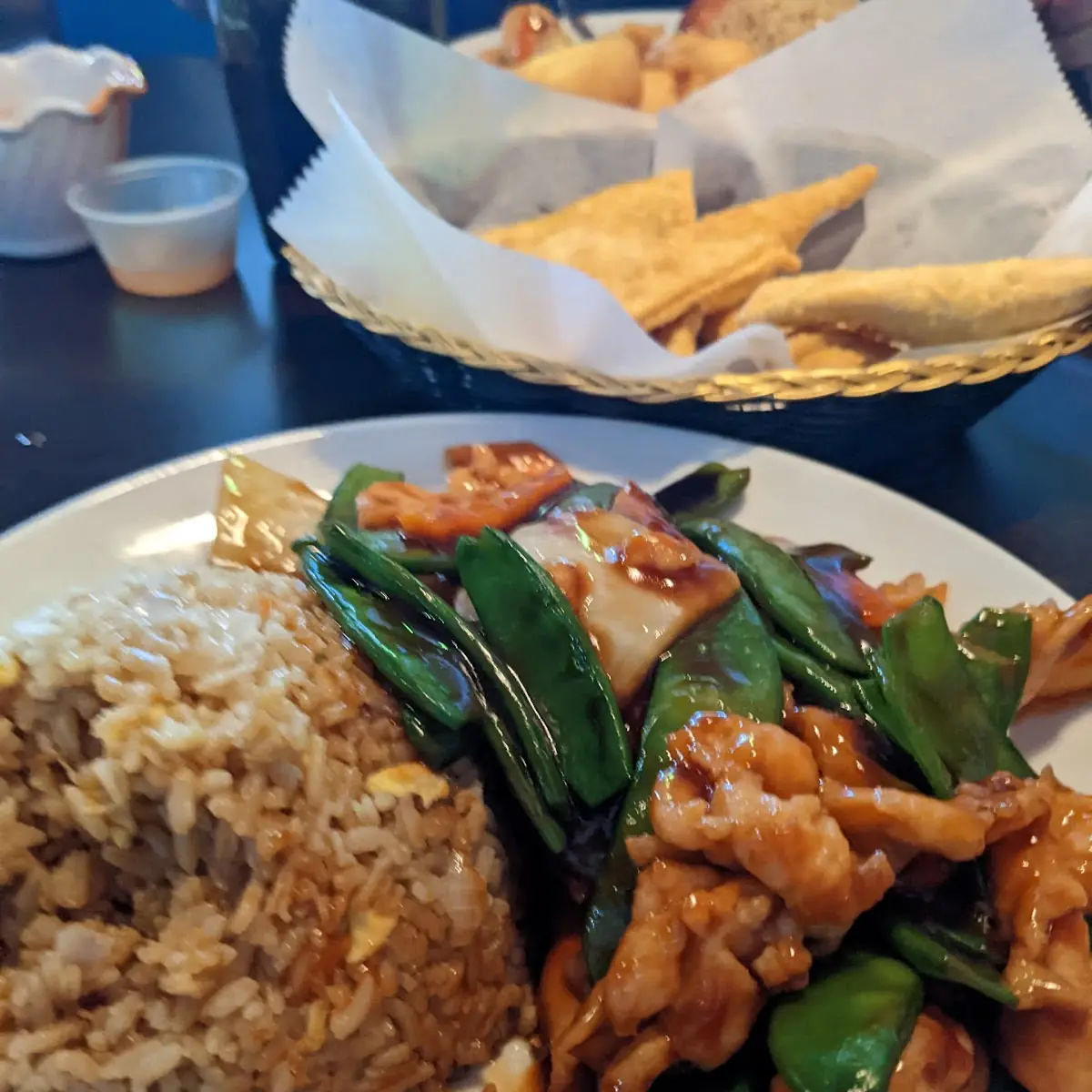 Chicken with Snow Peas