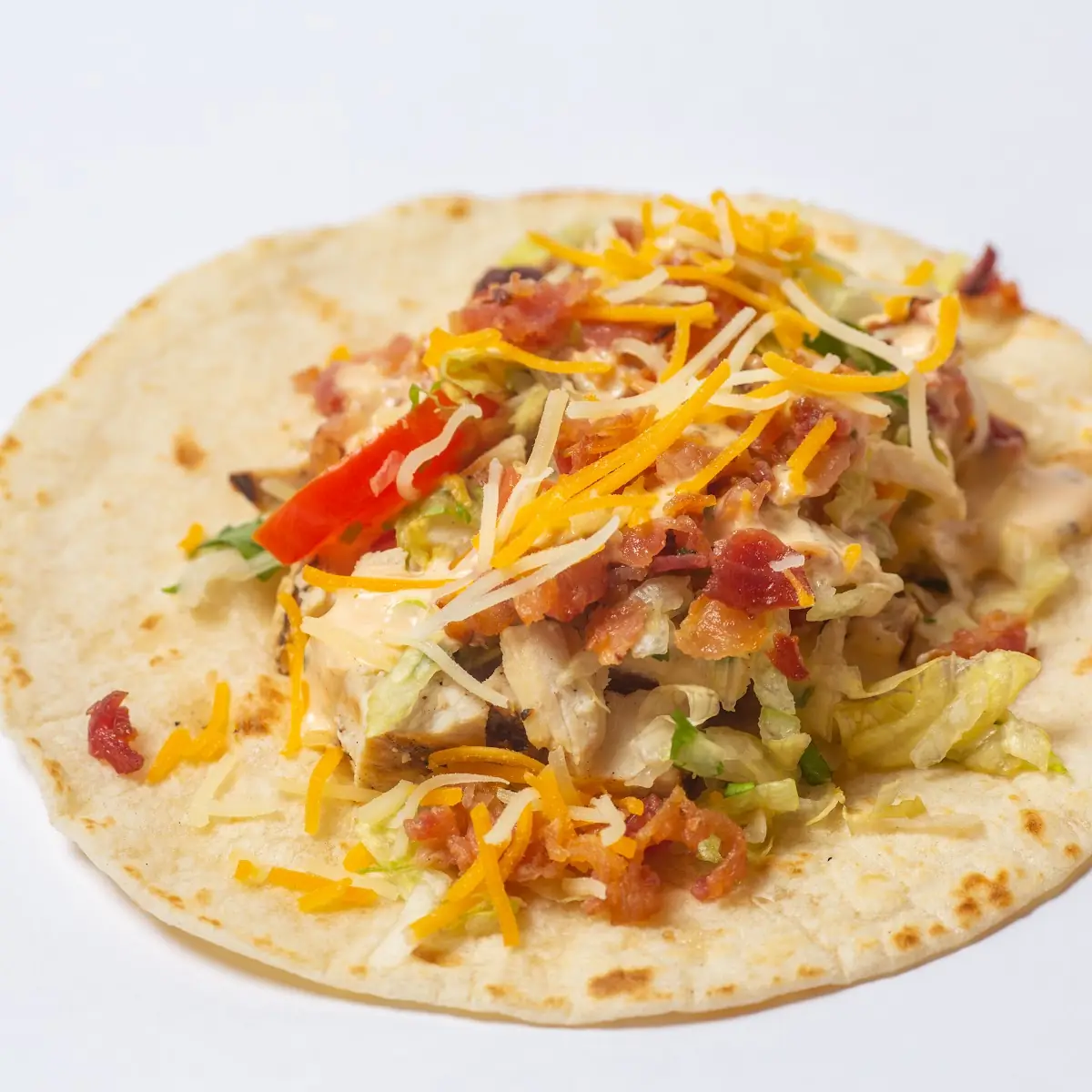 Chicken Bacon Chipotle Ranch Taco