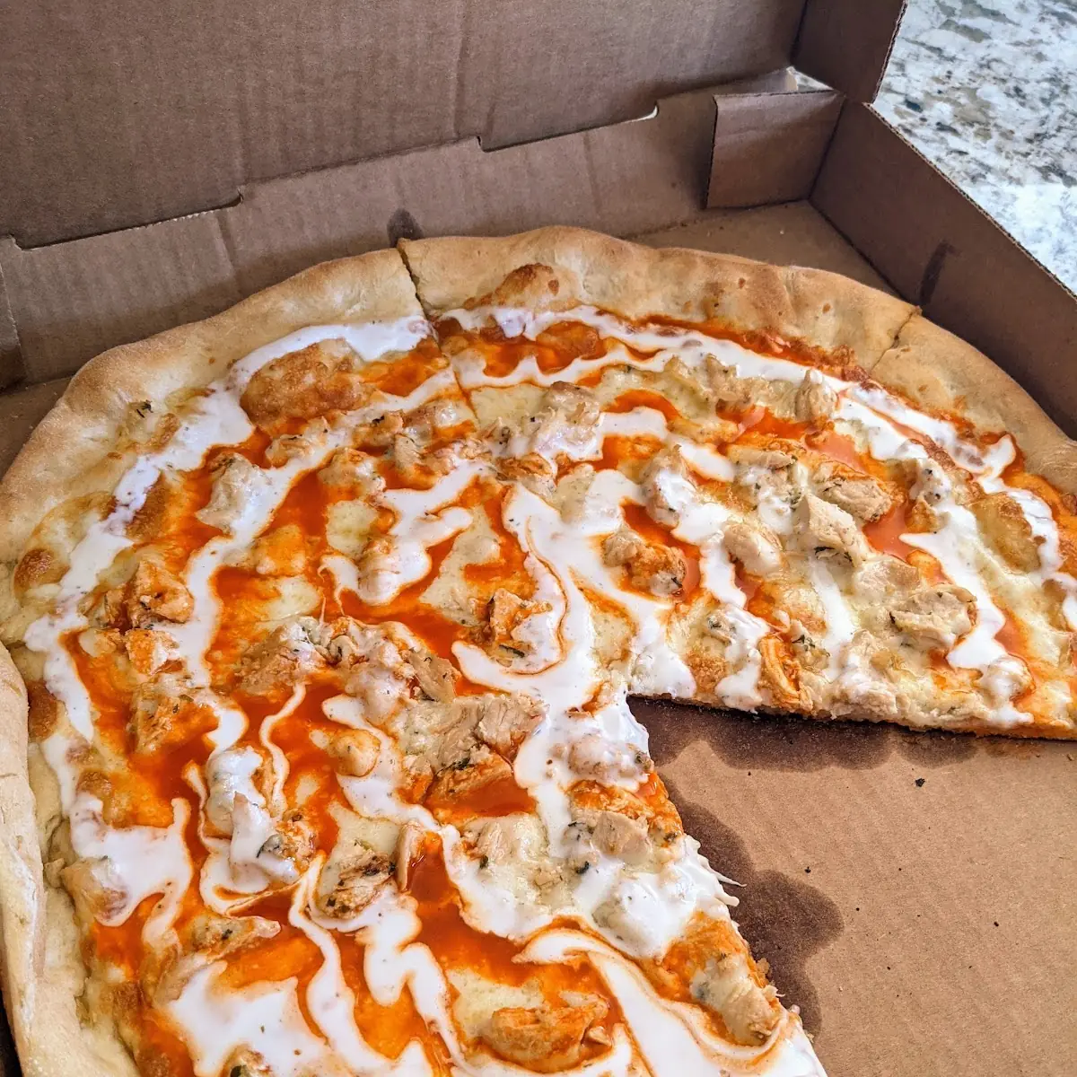 Buffalo Chicken Pizza