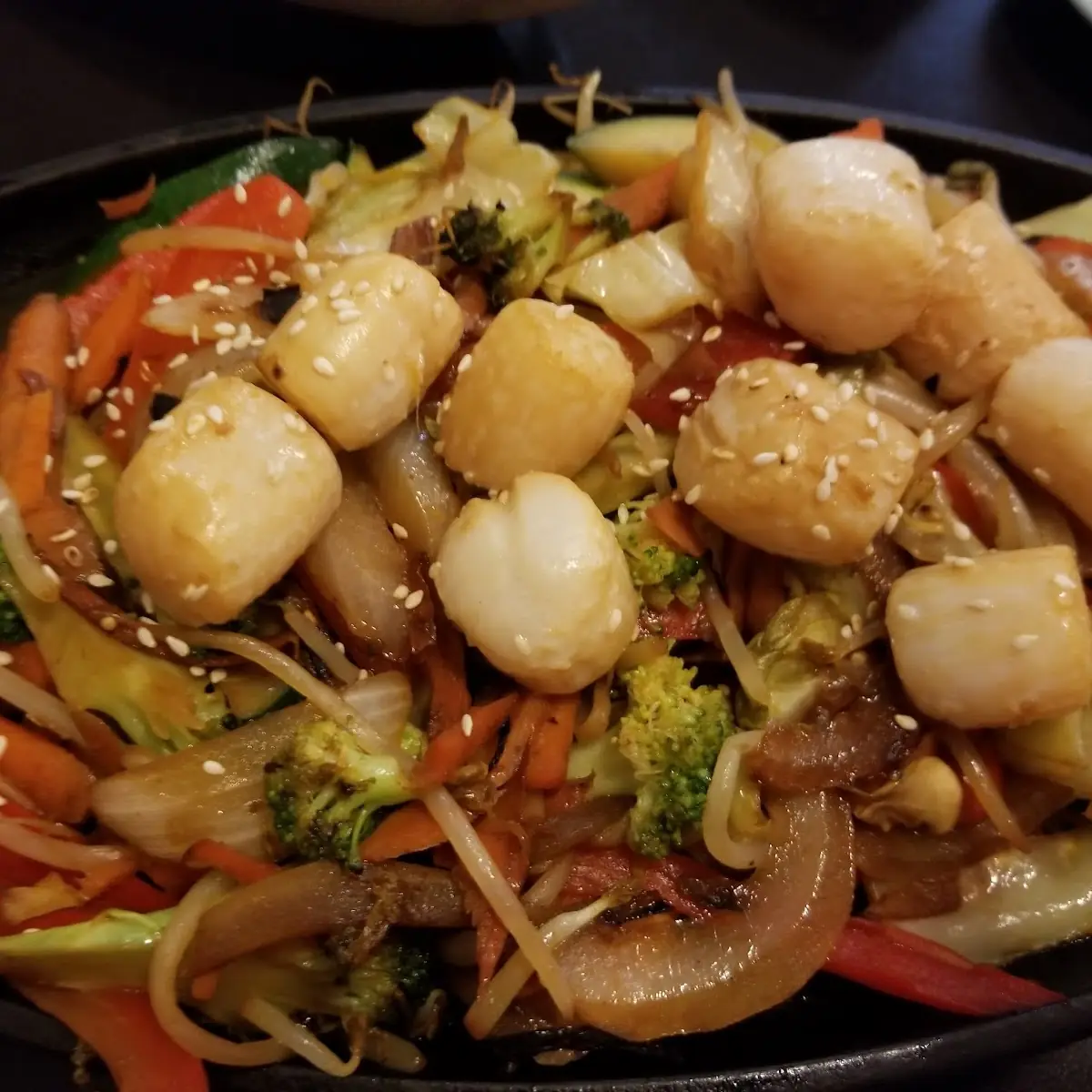 Hibachi Scallops