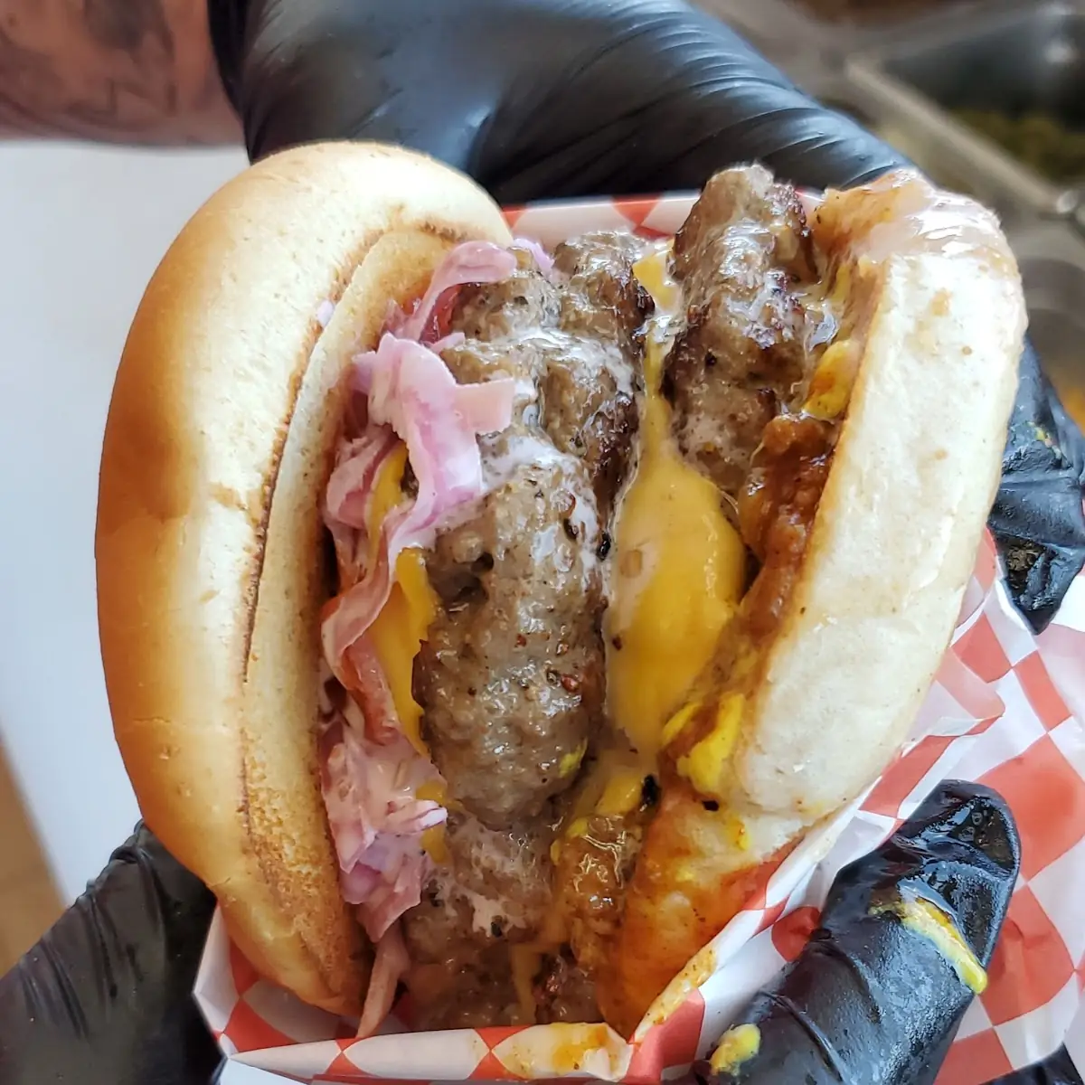 Custom Double Cheeseburger