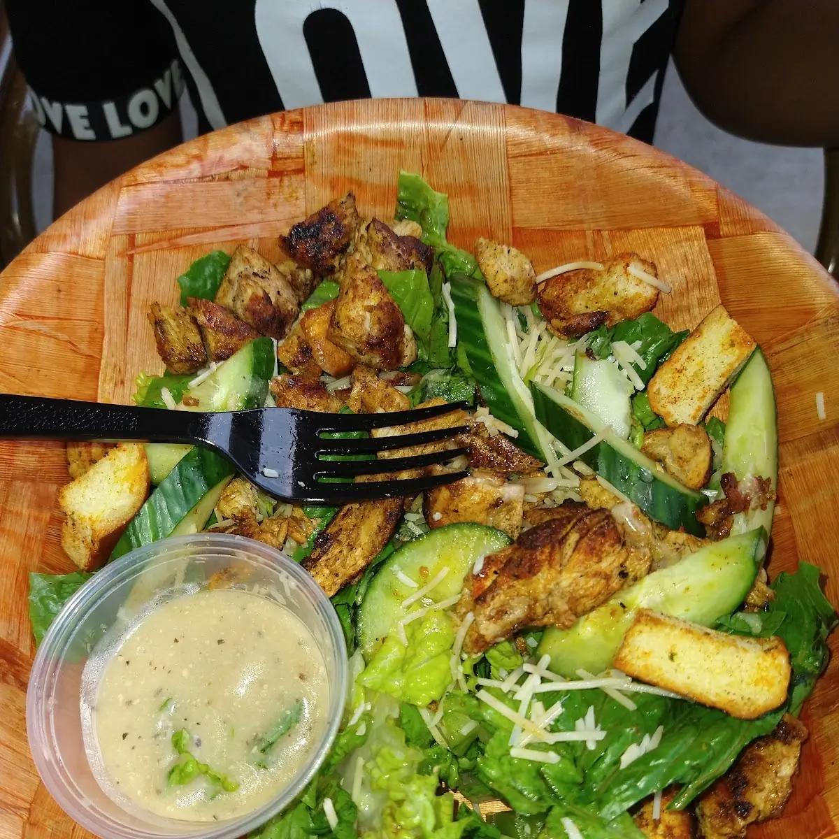 Caesar Salad with Chicken