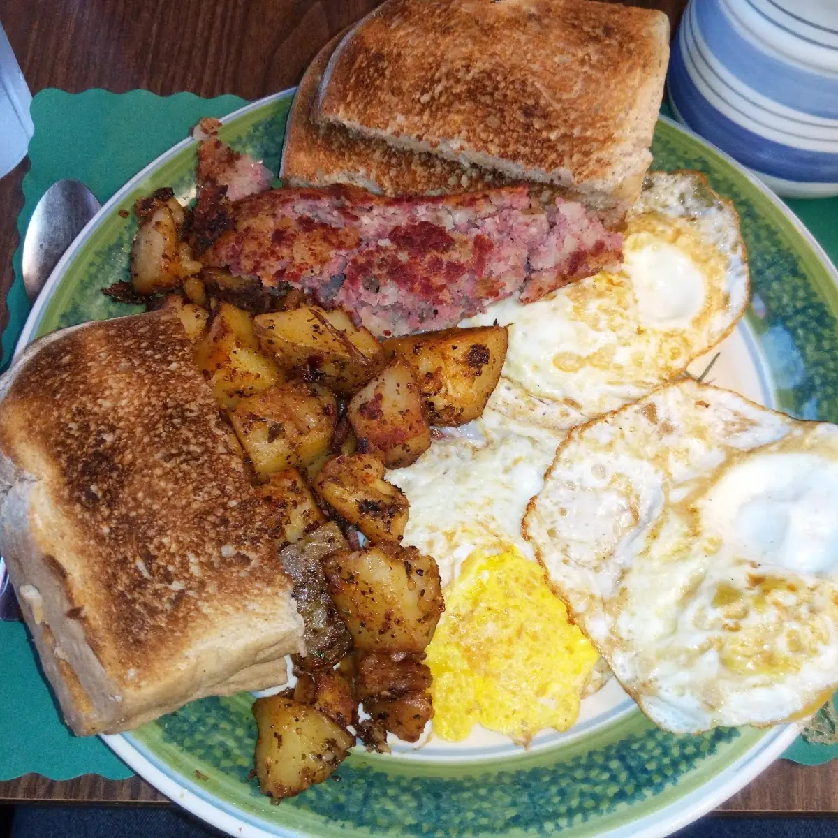 Corned Beef Hash and Eggs