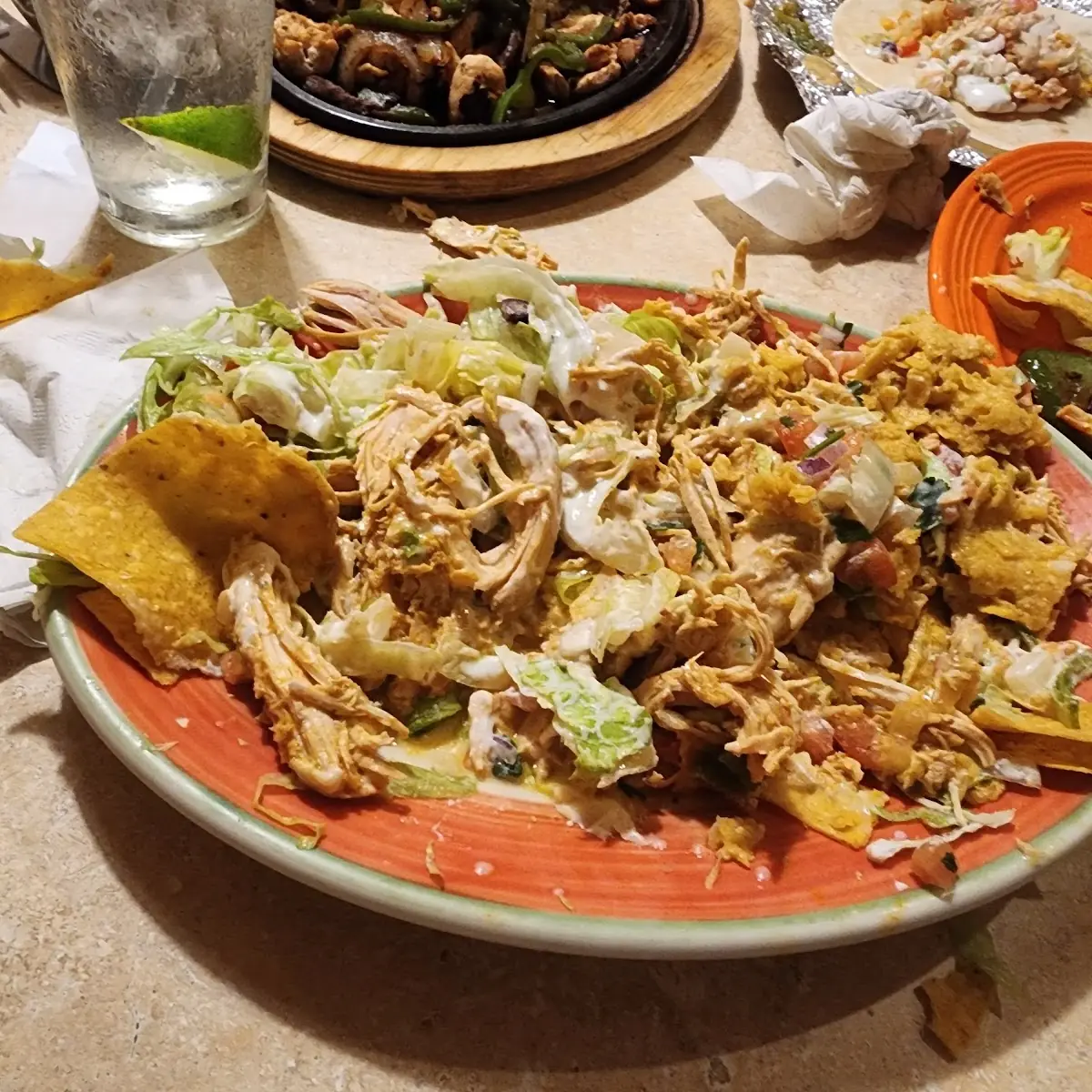 Chicken Nachos Supreme