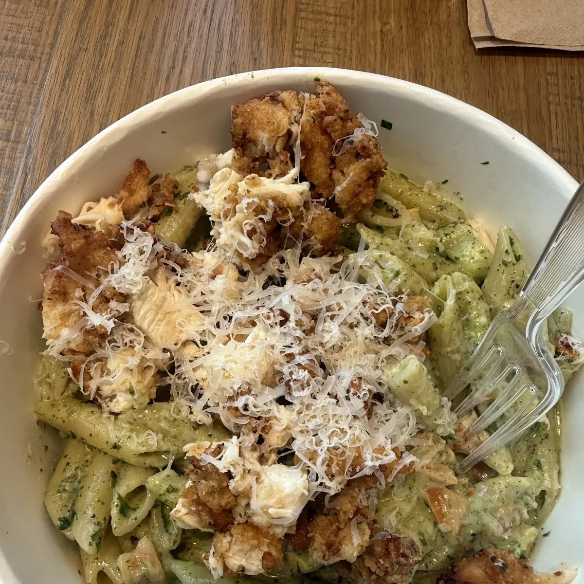 Chicken Pasta Parmesan