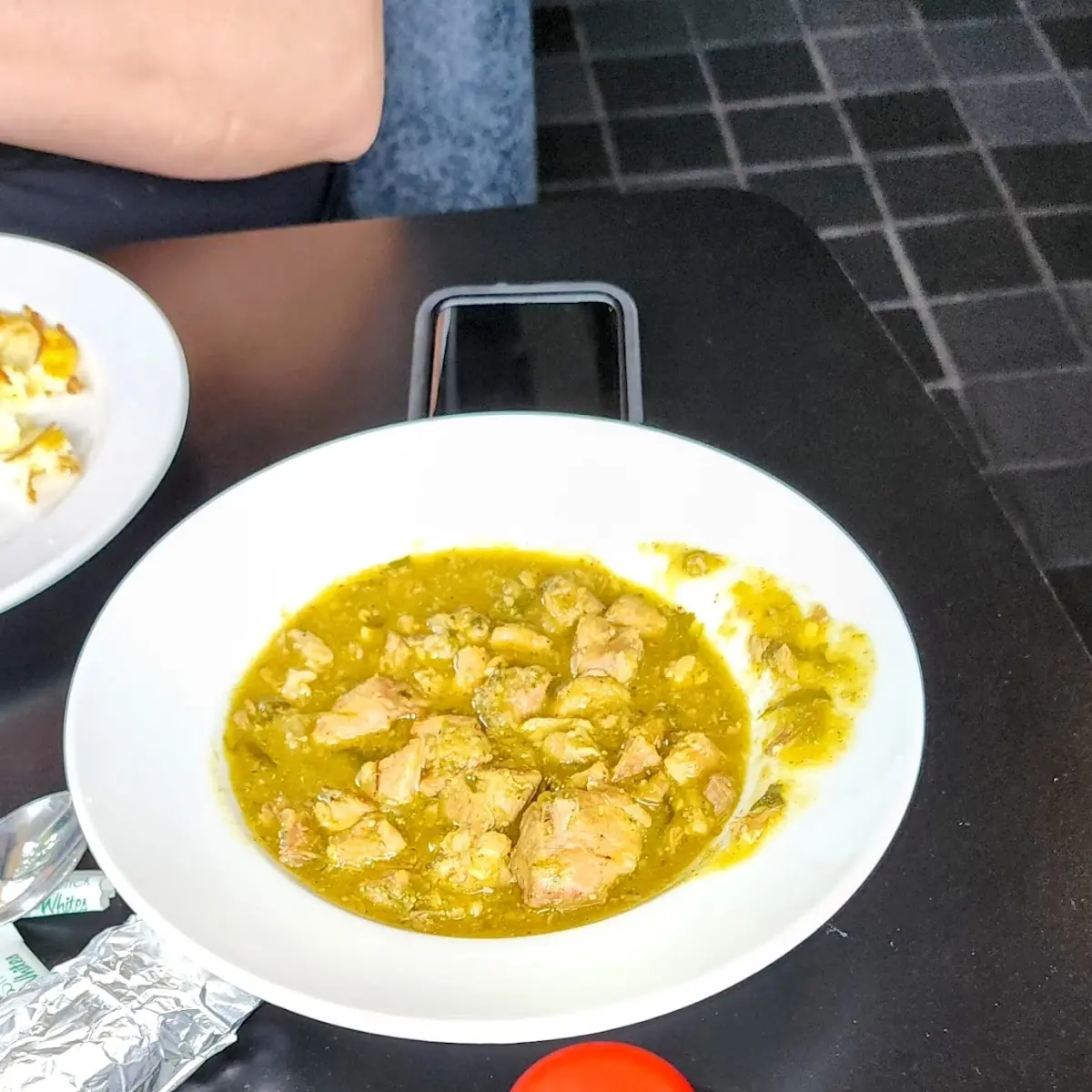 Chile Verde Cup Bowl Is Larger Serving