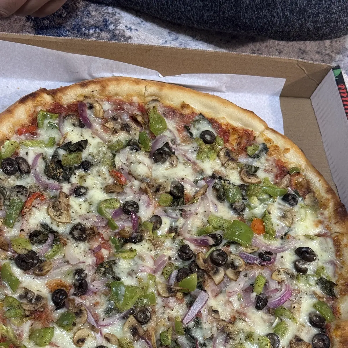18” White Pizza