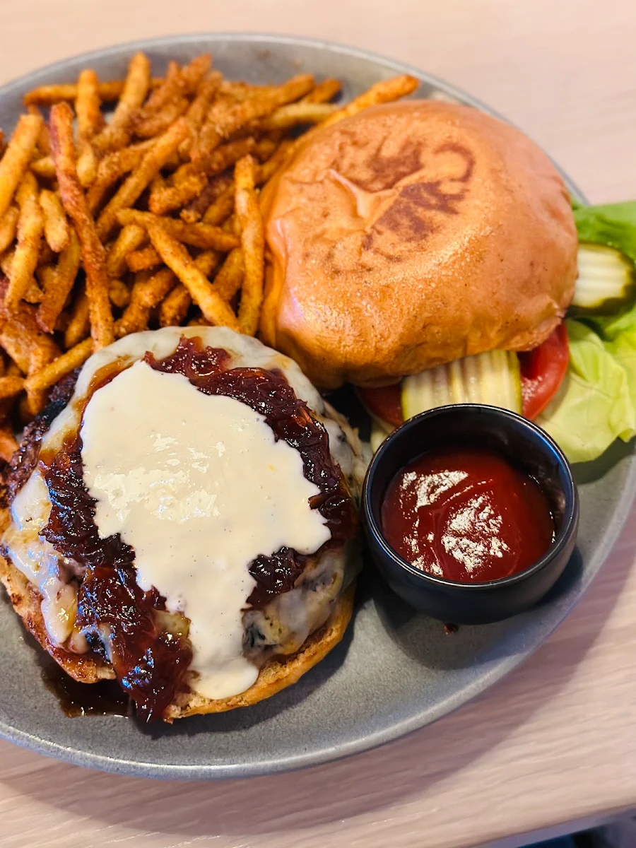 French Onion Burger