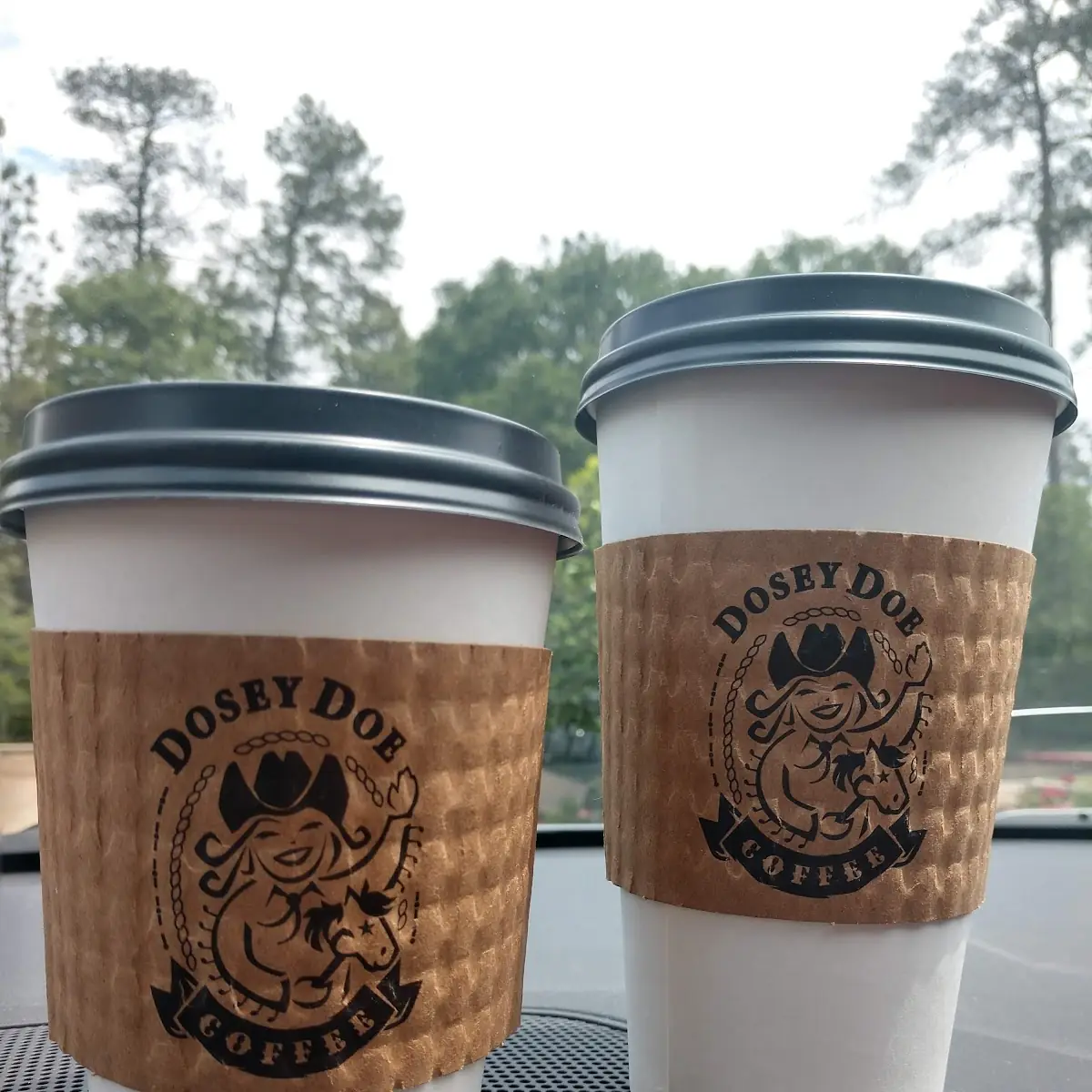 Cafe Cubano Left and Almond Joy Right