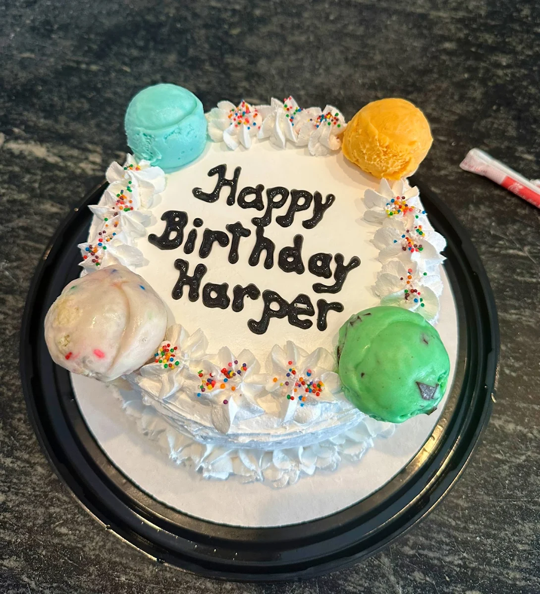 Custom Birthday Cake