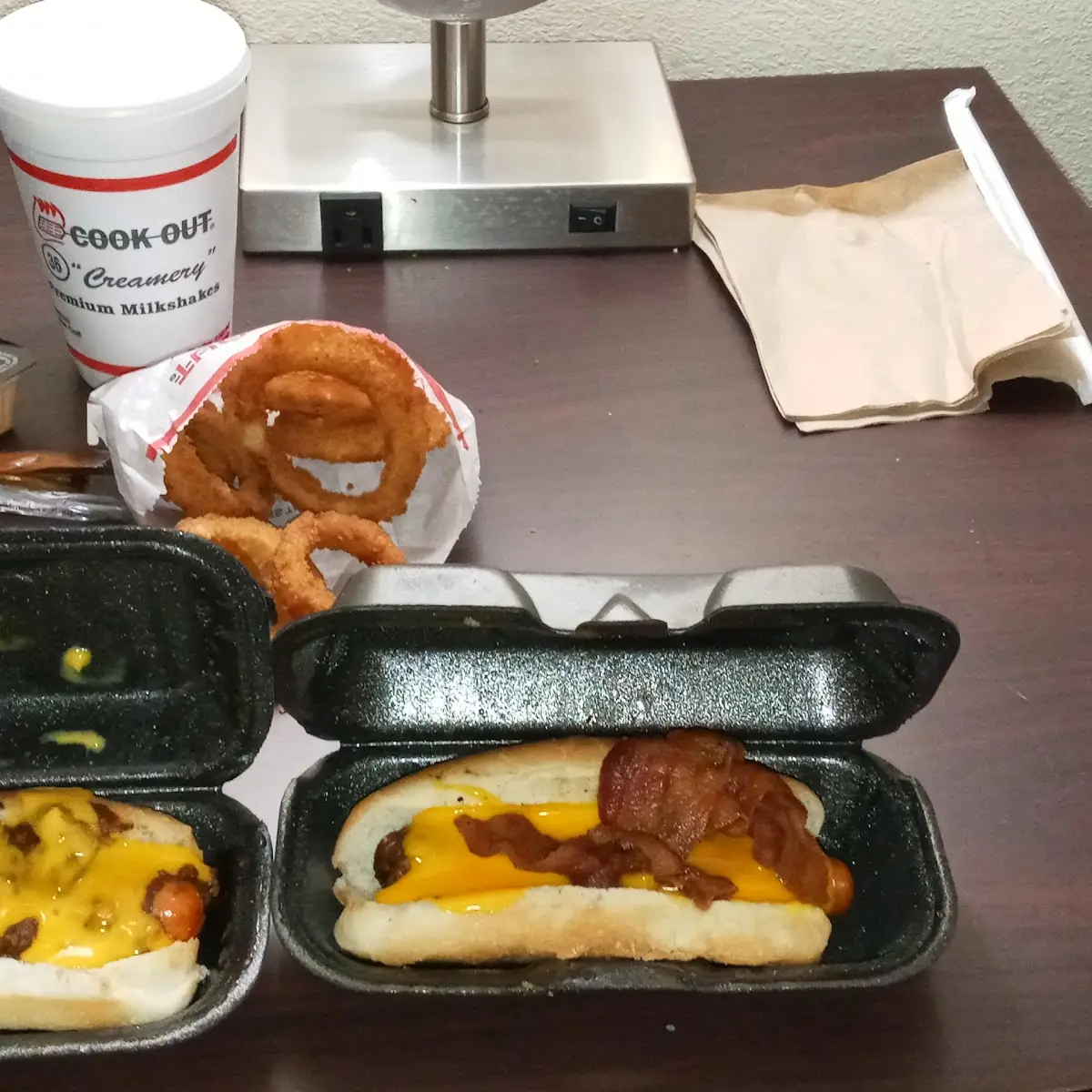 Chili Cheese Dog Bacon Cheddar Dog