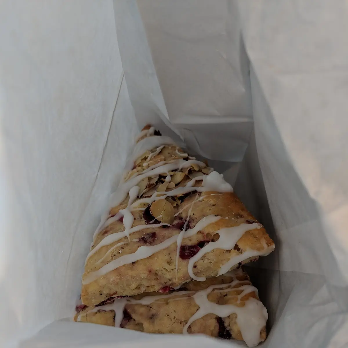Cranberry Orange Scone