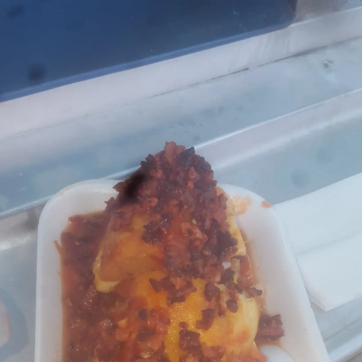 Torta Ahogada Ilegal with Asada on Top