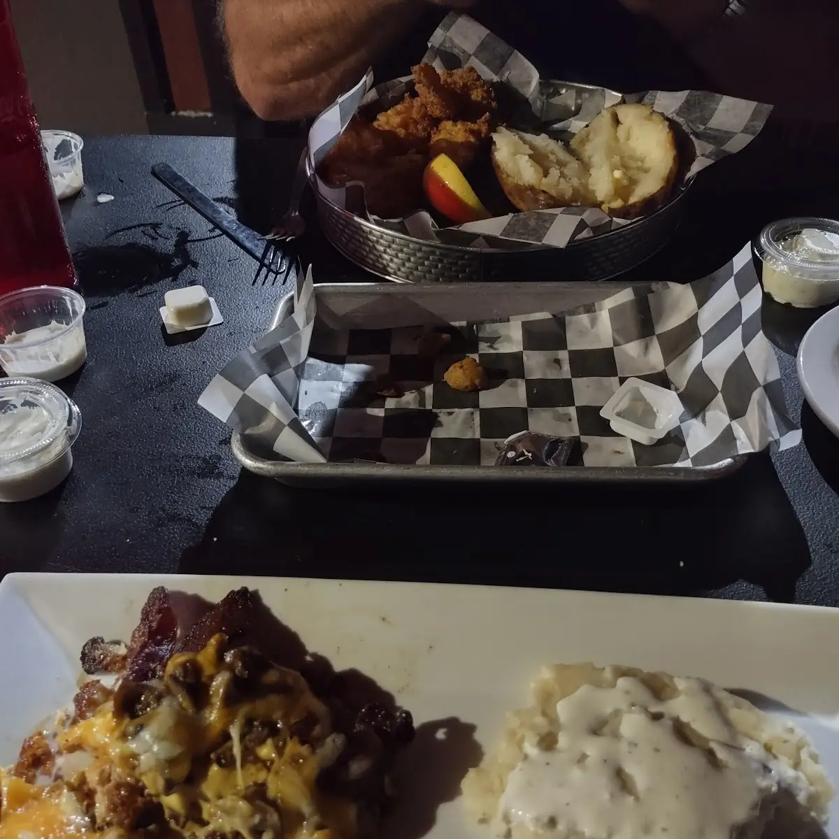 Smothered Chicken and Mashed Potatoes
