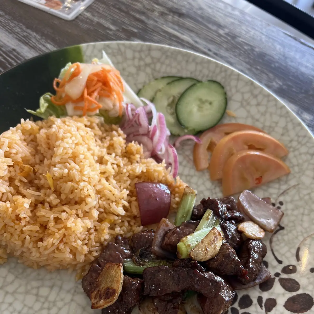 Cơm Bò Lúc Lắc - Shaken Beef Rice
