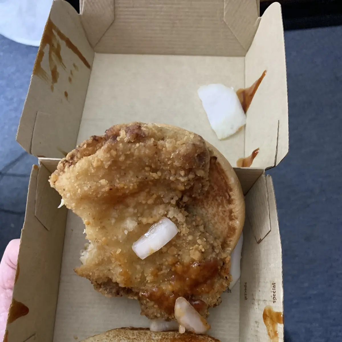 Pickles and BBQ Sauce