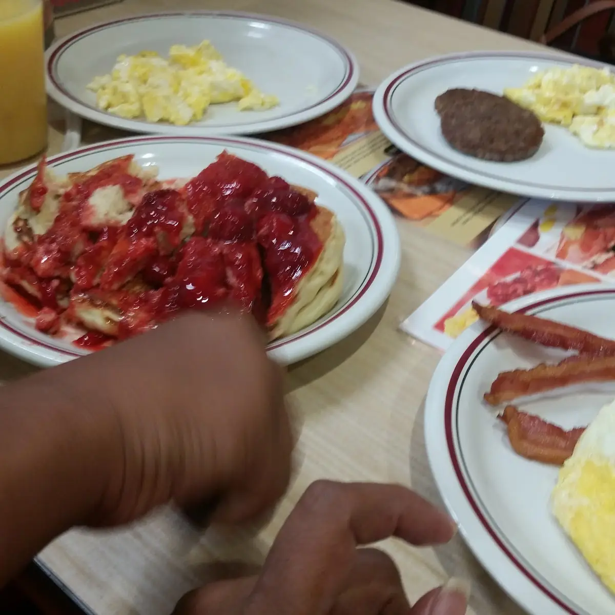 Strawberry Pancakes