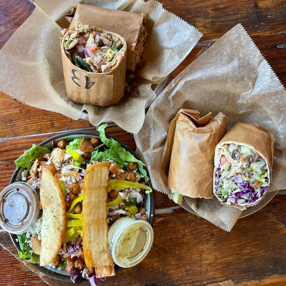 Street Greek Gyro Combo