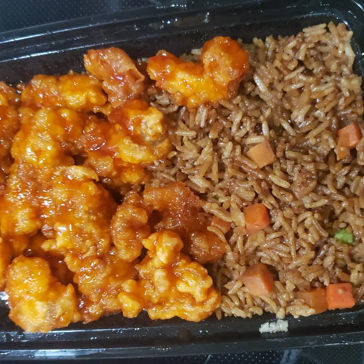 Honey BBQ Pork Fried Rice