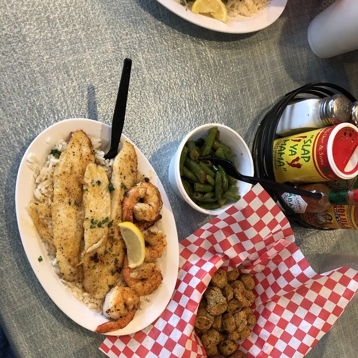 Add (6) Boiled Shrimp