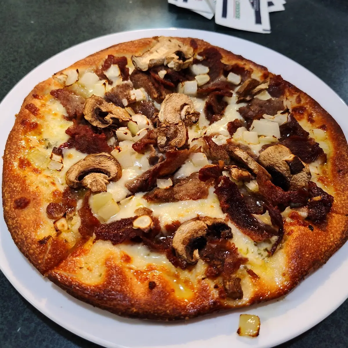 Cheese Steak Pizza