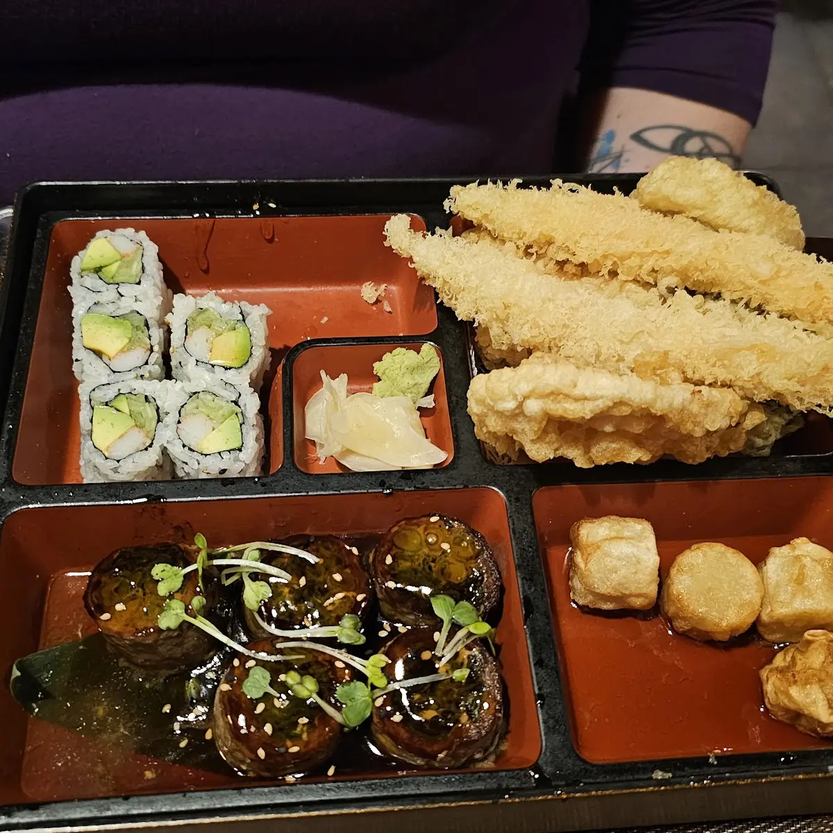 Lunch Tempura Bento Box