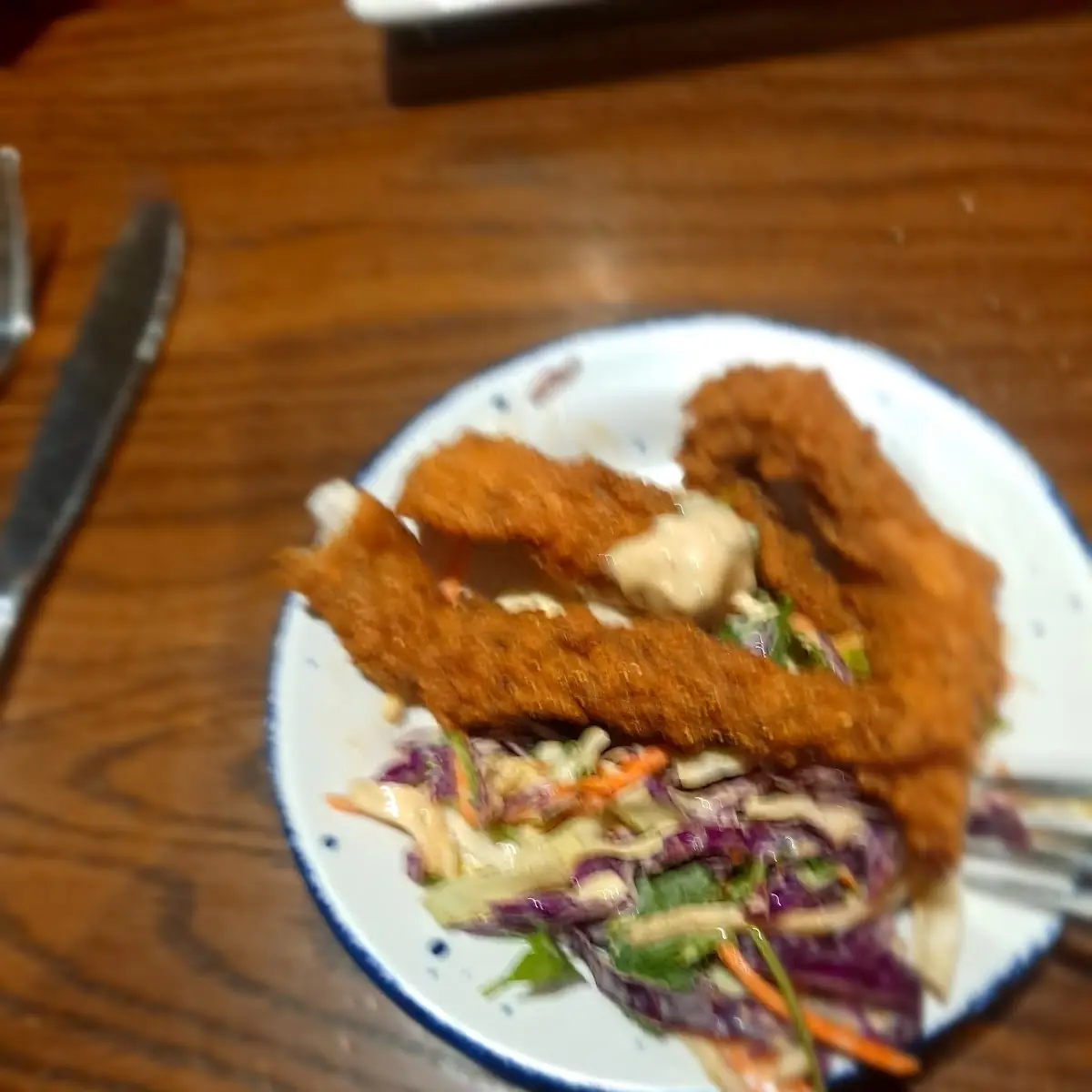 Crunchy Catfish and Slaw