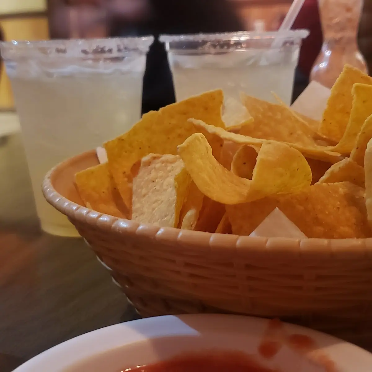 Chips & Salsa with Margaritas