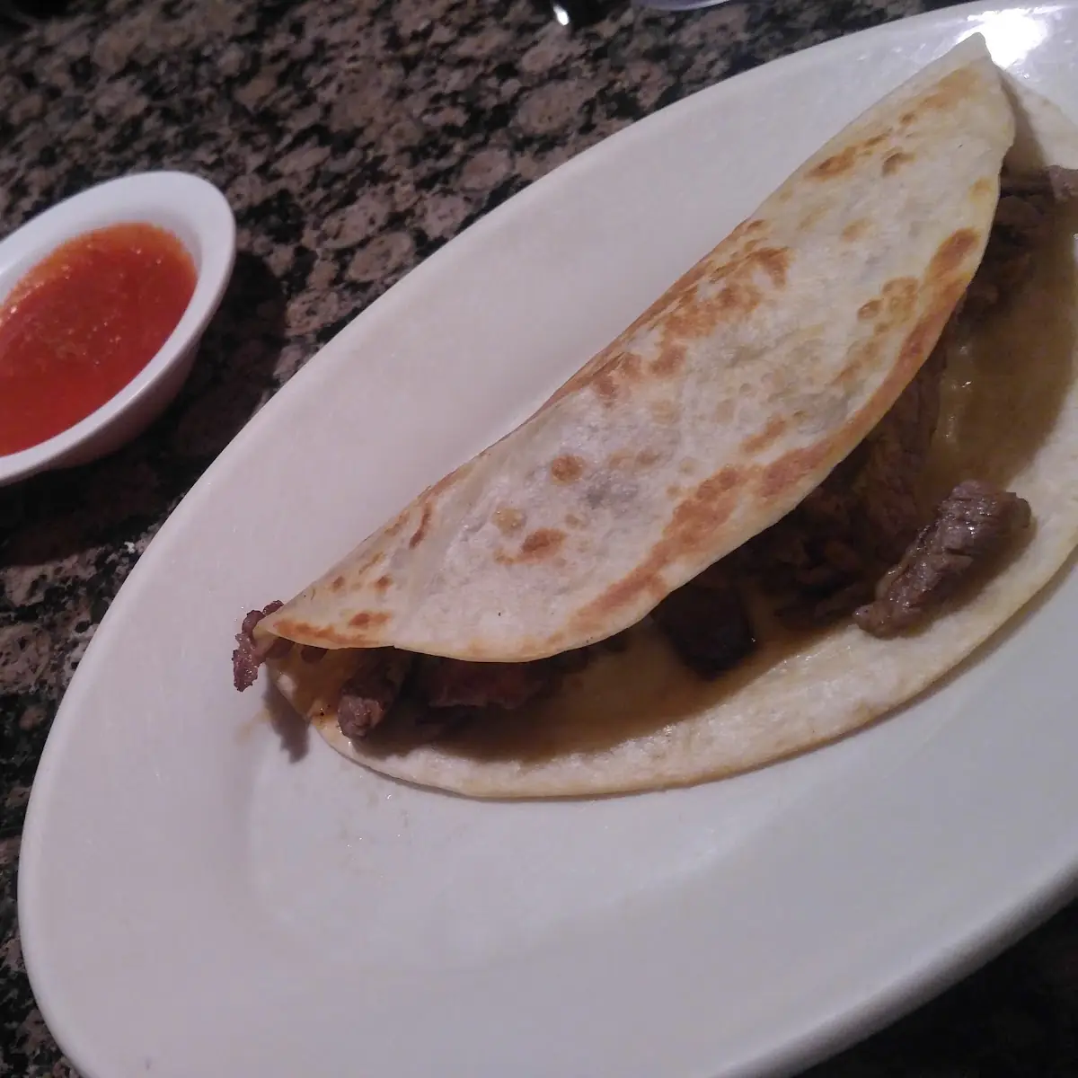 Grilled Steak Quesadilla