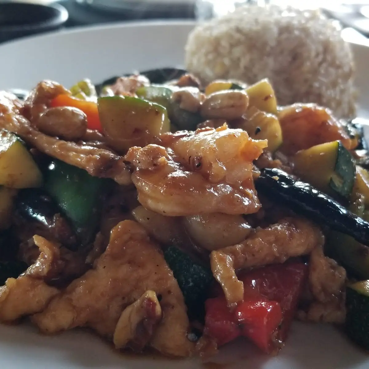 Thai Basil Chicken or Shrimp