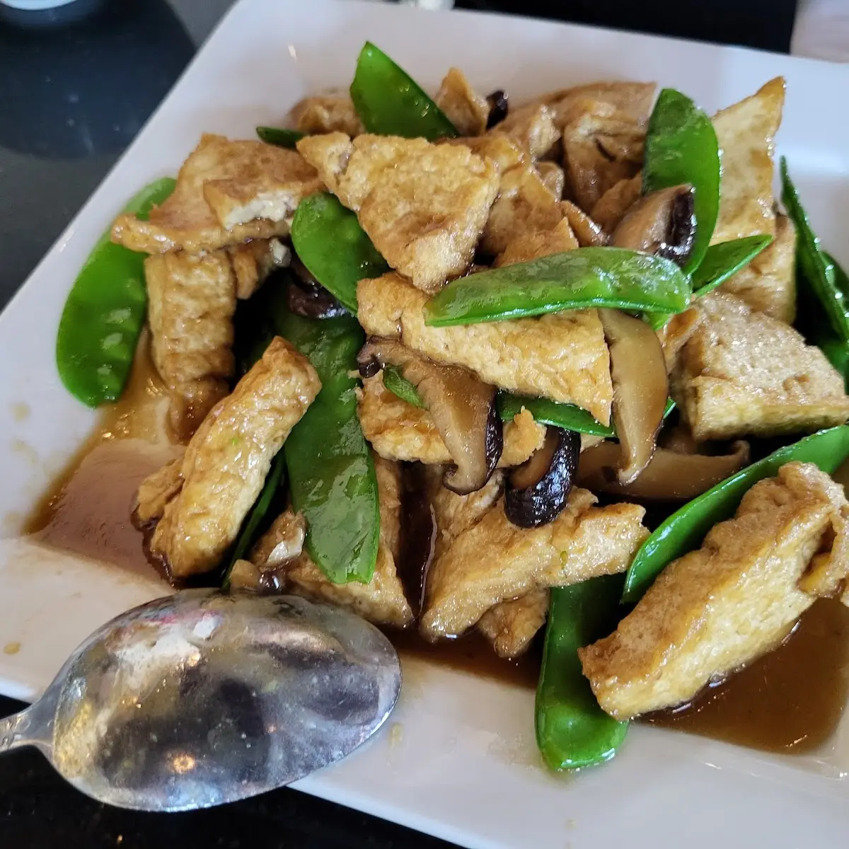 Vegetarian Fried Tofu