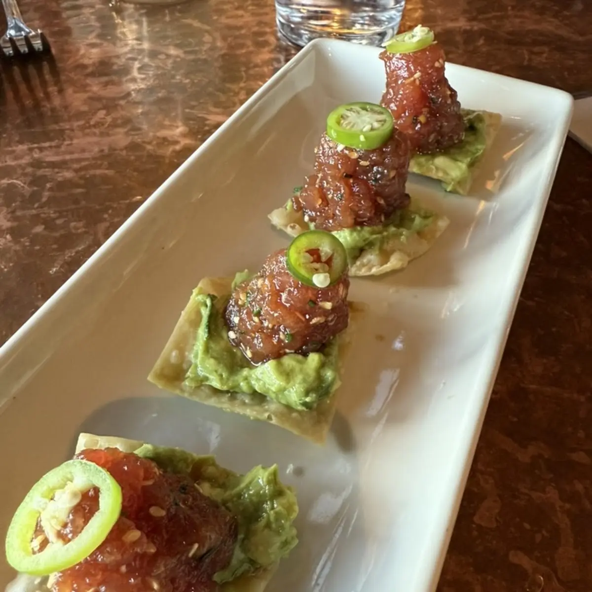 Ahi Tuna Crisps