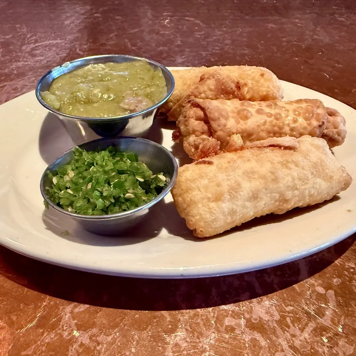 Crispy Chile Rellenos