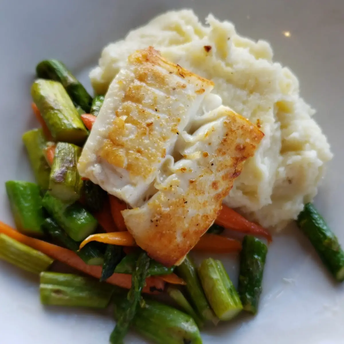 Fresh Pan Seared Halibut