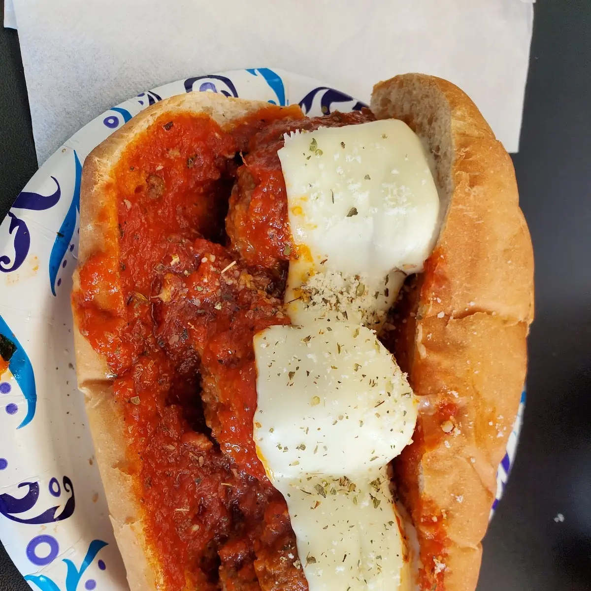 Homemade Meatball Sub