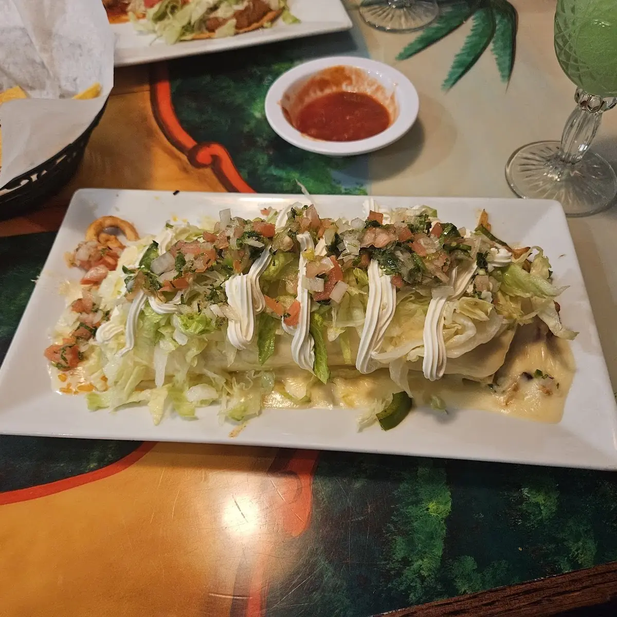 Chicken Fajita Burrito